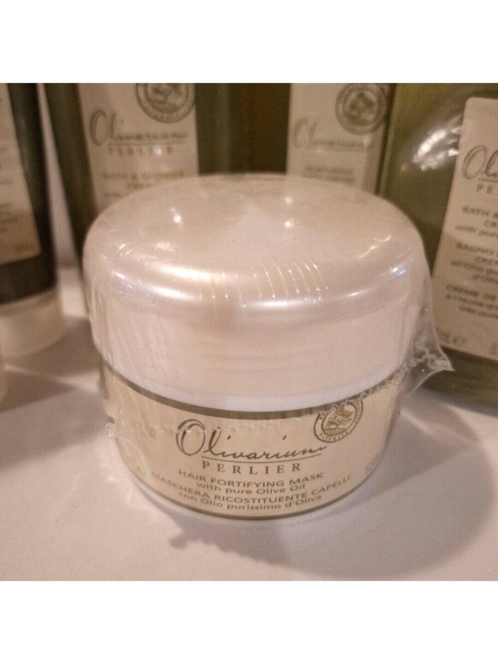 Olivarium Perlier Bath & Shower Hand Cream Hair Mask Lot Olive Oil Sealed Italy - Picture 7 of 11